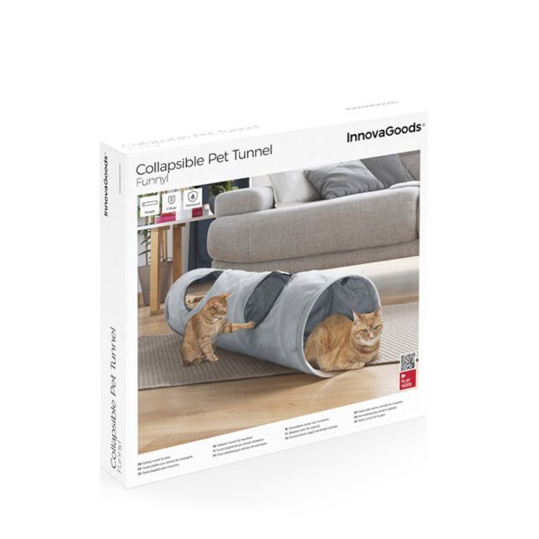 Tunnel de Jeu Pliable pour Animaux de Compagnie chien et chat