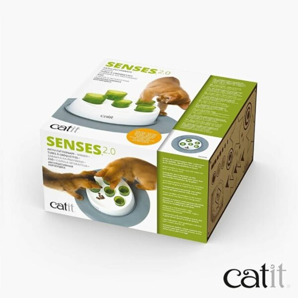 Jouet Tubes à croquettes pour Chat Catit Senses